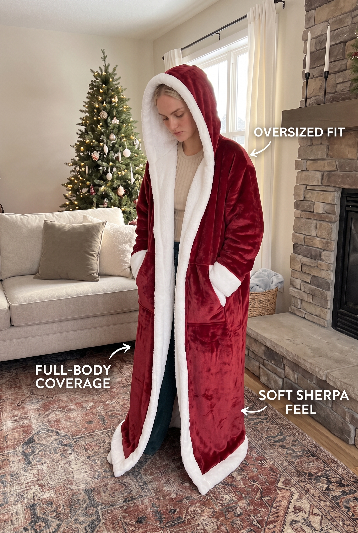Hugzee Heated Robe
